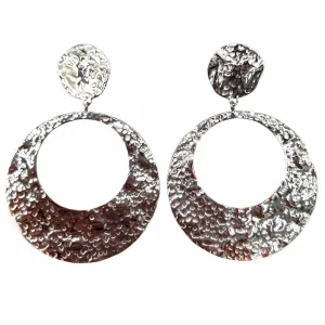 Boucles d'oreilles argentées Vienne