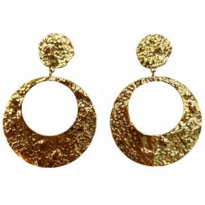 Boucle d'oreille doré Vienne