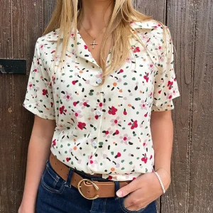 Chemise Manches Courtes Femme - Clémence