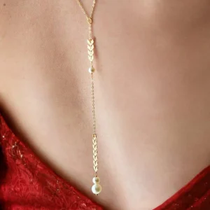 Collier de Dos Bohème - Melina