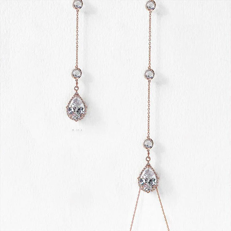Collier de Dos Mariée - Justine – Image 4