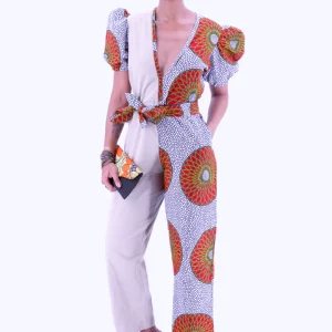 Combinaison wax manches courtes Afiavii