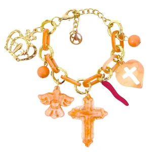 Bracelet résine croix