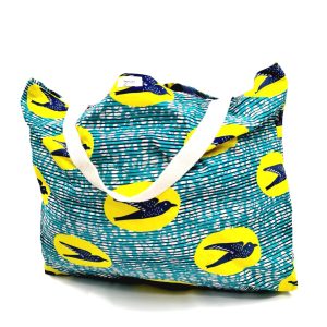 sac wax vert big shopper Hirondelles