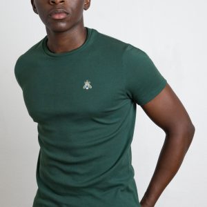 T-shirt homme à col rond – Vert Empire