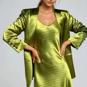 Blazer En Satin - Solène