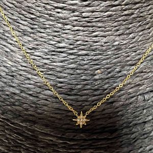 Collier étoile filante
