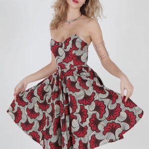 ROBE WAX ANGY BLANCHE -Fleurs de mariage