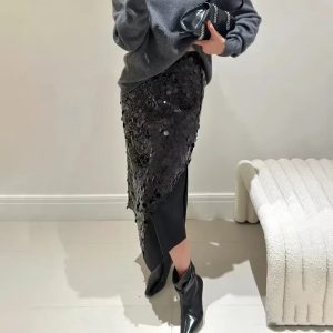 Jupe à Sequins Moderne et Design