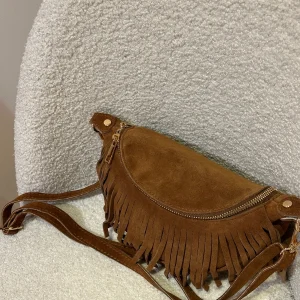 SAC BANANE EN CUIR À FRANGE MALO