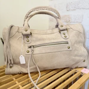 SAC À MAIN EN CUIR SUÈDE JUDITH