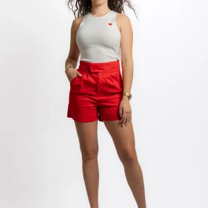 Short rouge Sakina