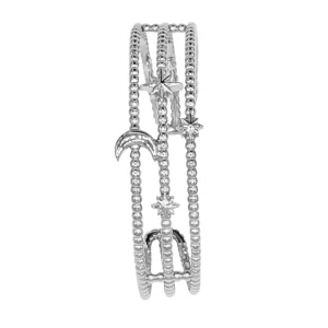 Bracelet argenté Solaire